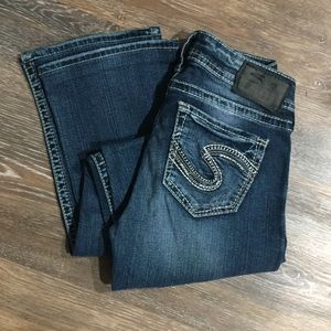 Silver 25x31 Bootcut Jeans